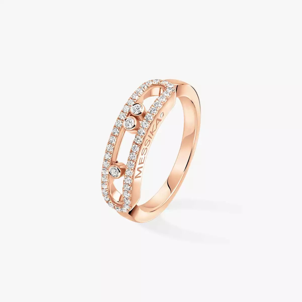 [AuraEcho] Baby Move Gold Diamond Pave_ Ring