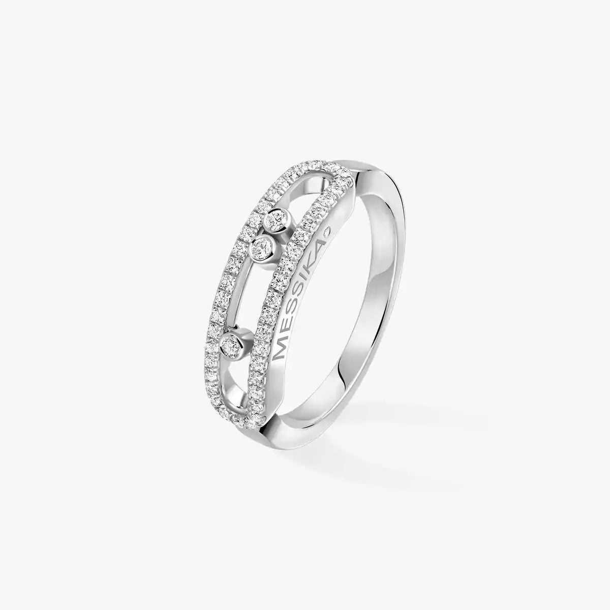 [AuraEcho] Baby Move Gold Diamond Pave_ Ring