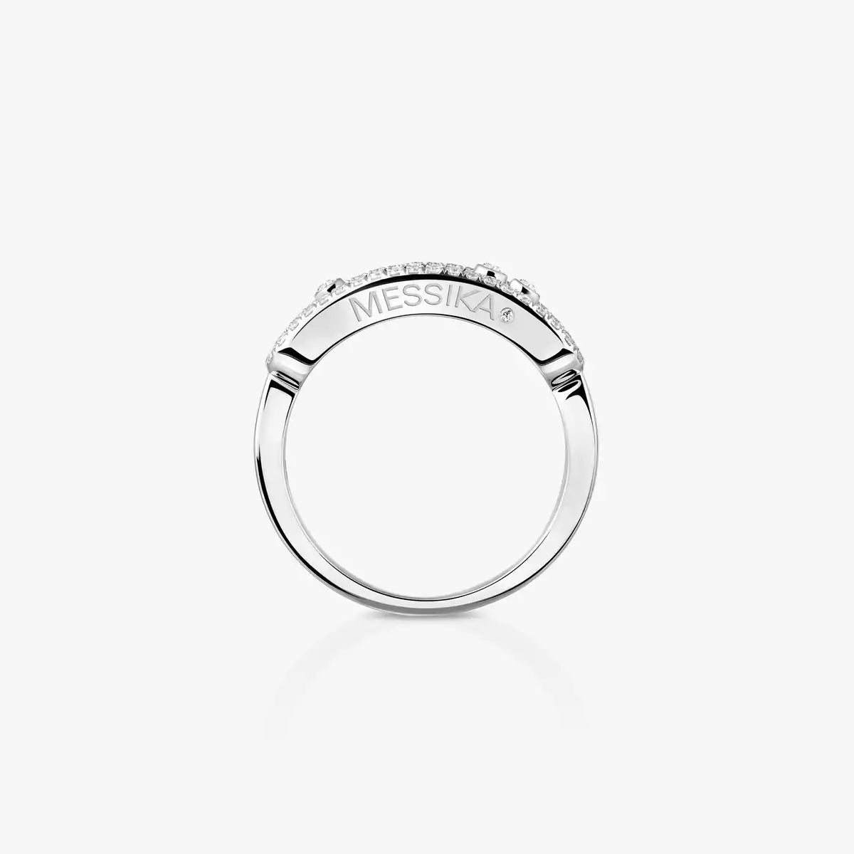 [AuraEcho] Baby Move Gold Diamond Pave_ Ring