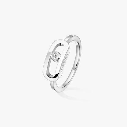 [AuraEcho]Move Uno Diamond Ring in Gold