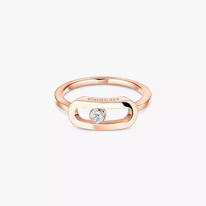 [AuraEcho]Move Uno Diamond Ring in Gold