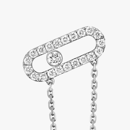 [AuraEcho]Move Uno Diamond Earrings