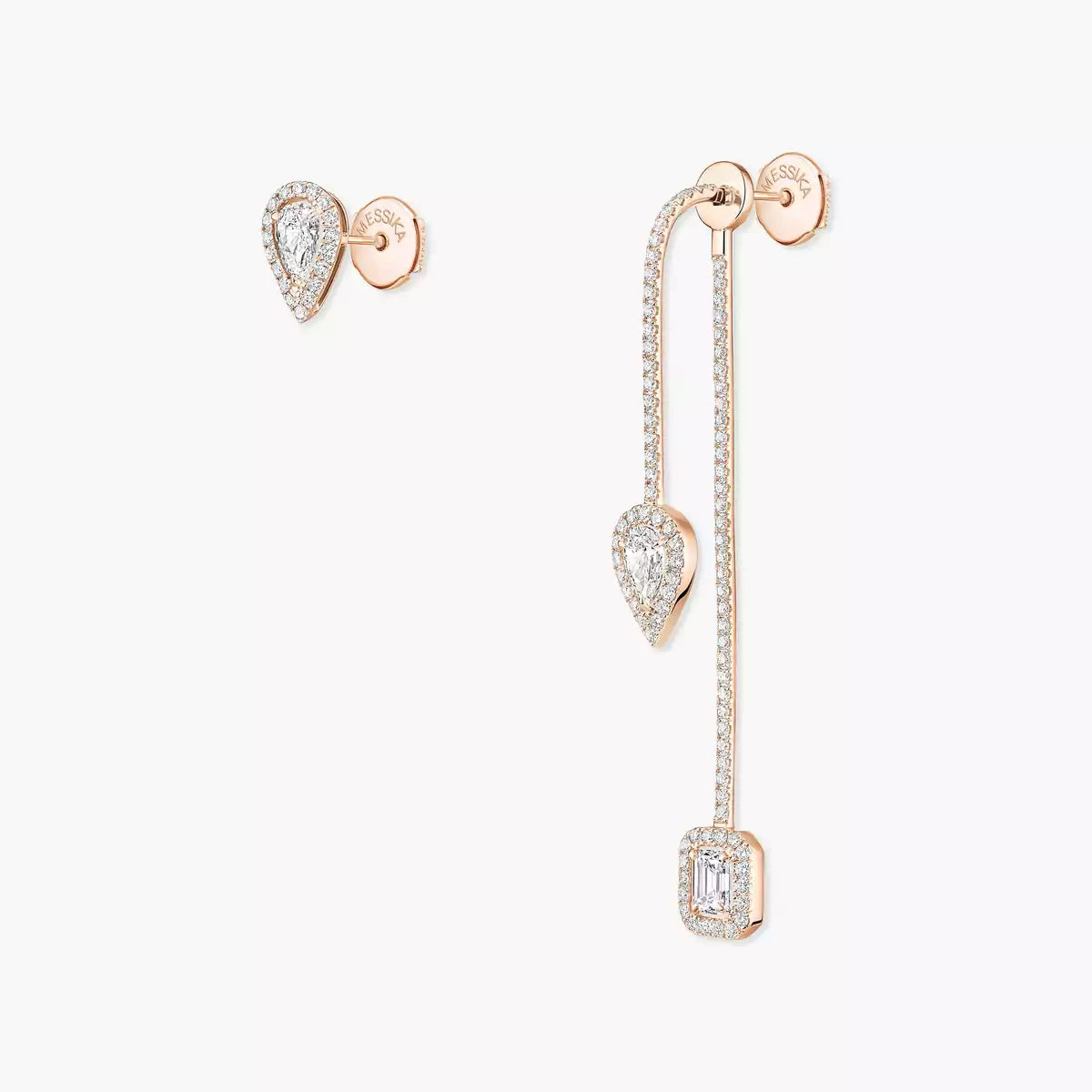[AuraEcho]Diamond Drop Earrings My Twin