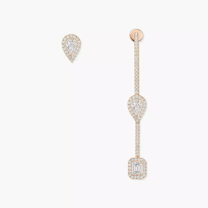 [AuraEcho]Diamond Drop Earrings My Twin