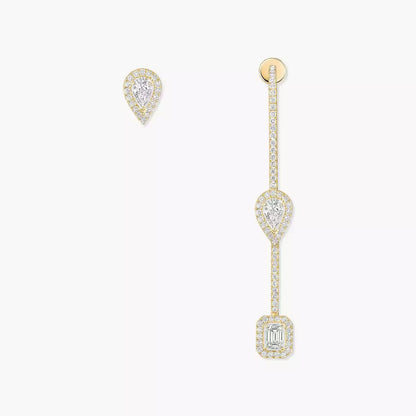 [AuraEcho]Diamond Drop Earrings My Twin