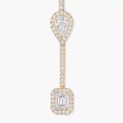 [AuraEcho]Diamond Drop Earrings My Twin