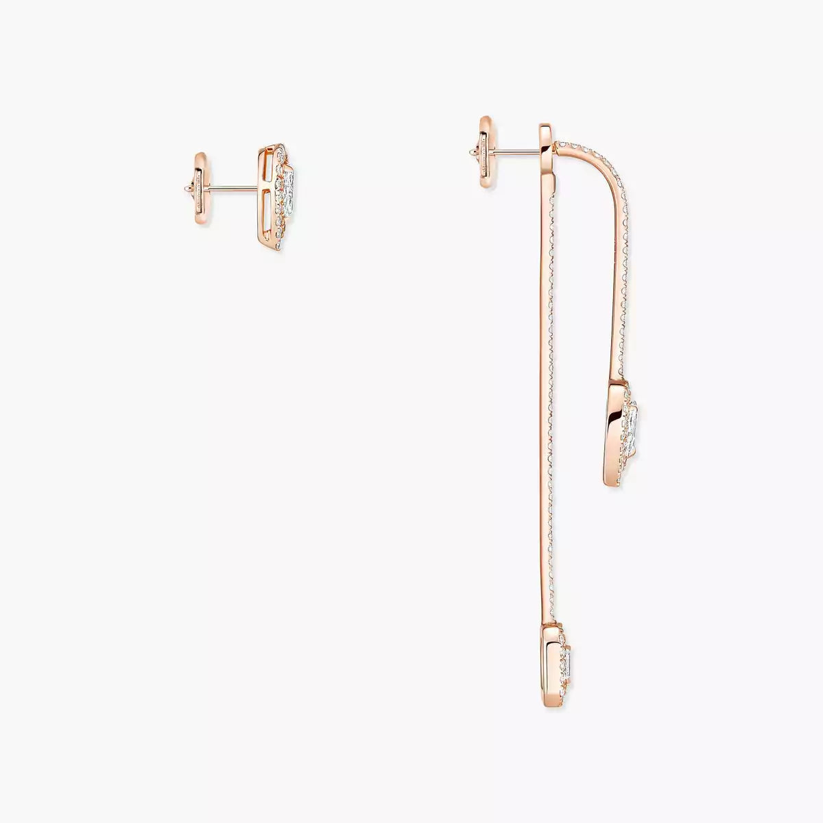 [AuraEcho]Diamond Drop Earrings My Twin