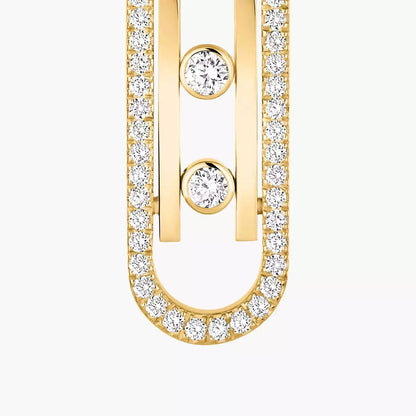 [AuraEcho]Diamond Pendant Earrings Move 10Th