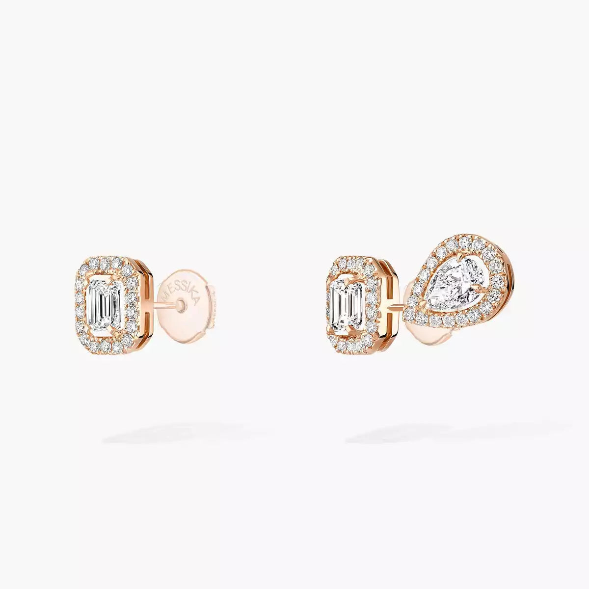 [AuraEcho]Diamond Earrings 0,10ct My Twin 1+2
