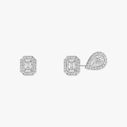 [AuraEcho]Diamond Earrings 0,10ct My Twin 1+2