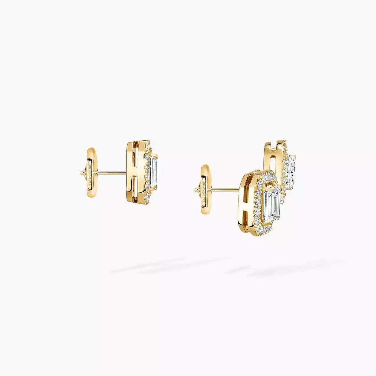 [AuraEcho]Diamond Earrings 0,10ct My Twin 1+2