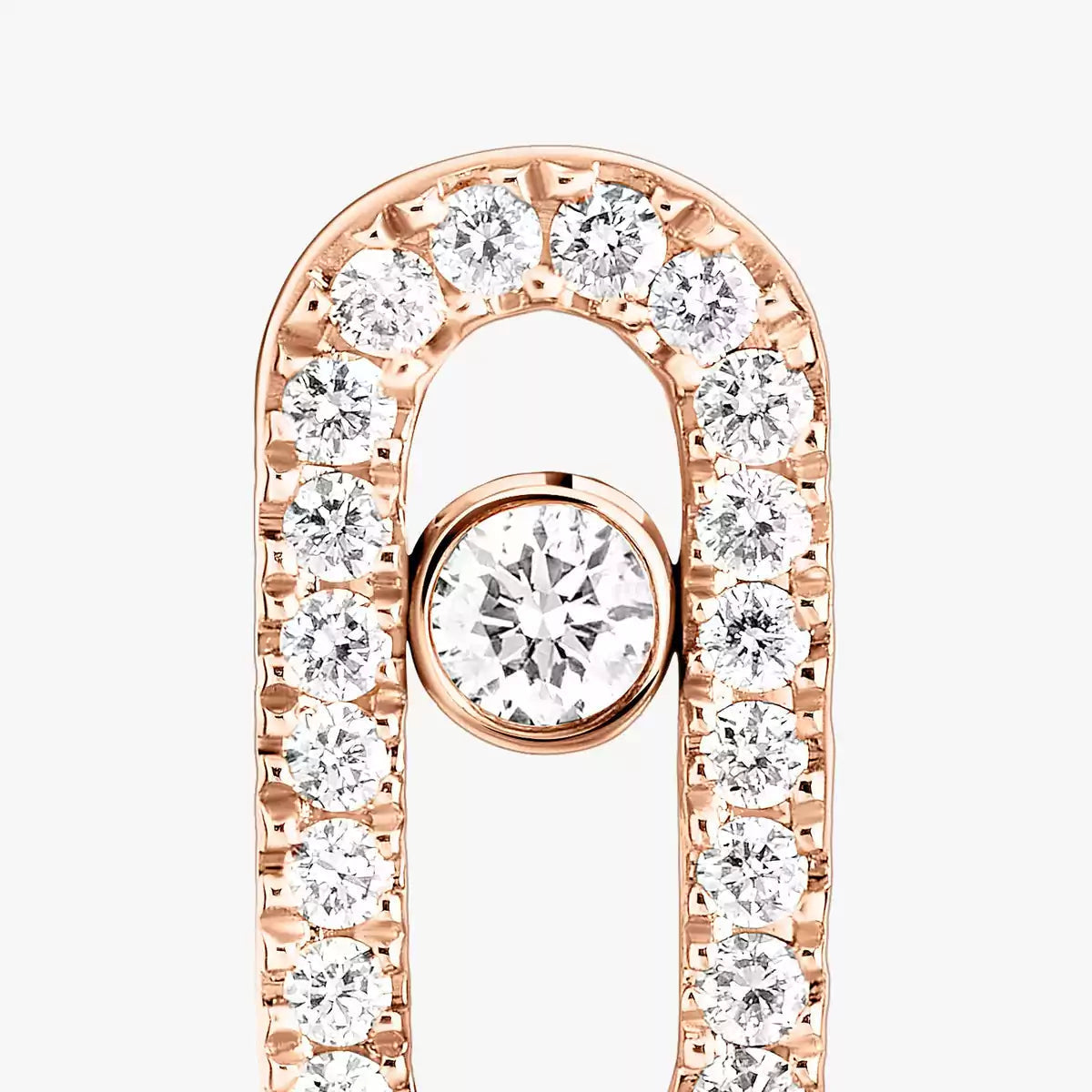 [AuraEcho]Move Uno Diamond Earrings