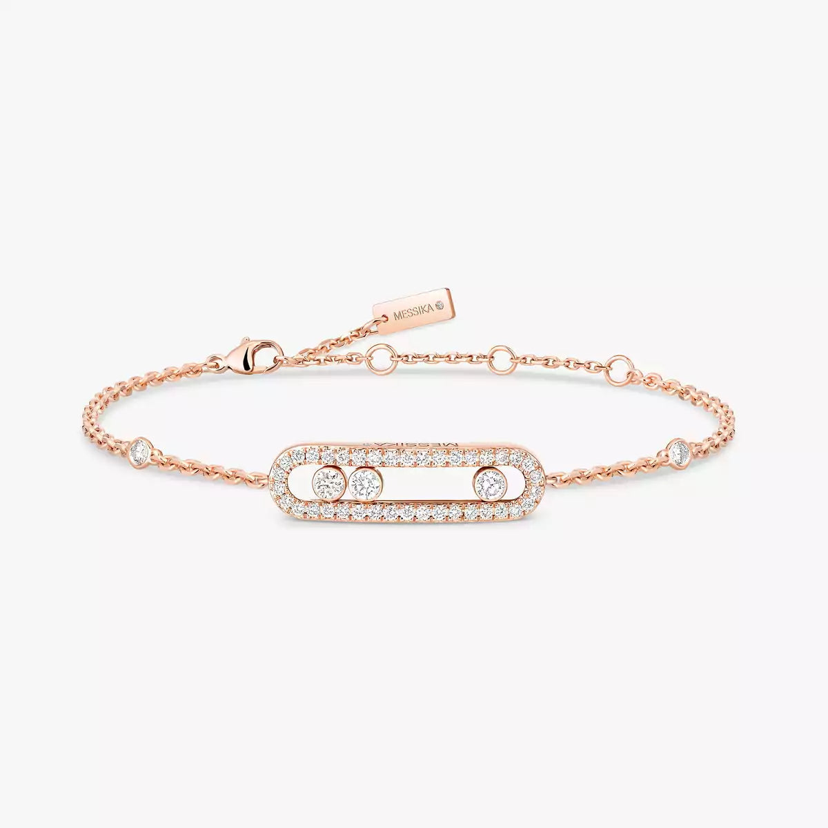 [AuraEcho]Pavé Baby Move Diamond Bracelet