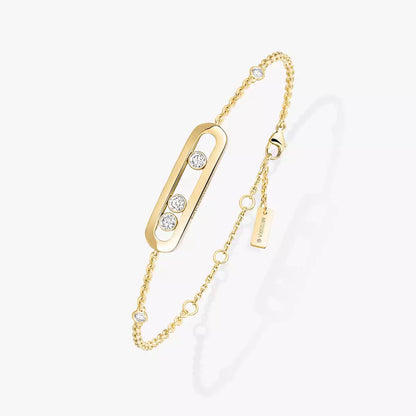 [AuraEcho]Baby Move Diamond Bracelet