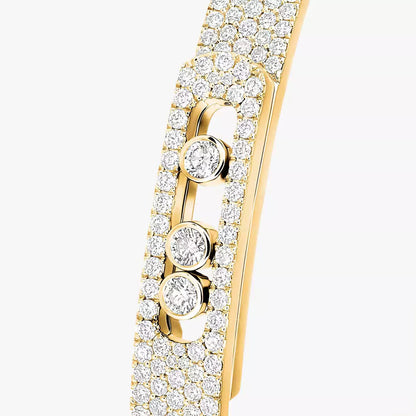 [AuraEcho]Move Noa Full Pavé Diamond Bangle Bracelet