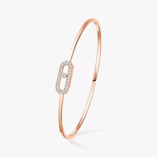 [AuraEcho]Move Uno pavé flex bangle medium