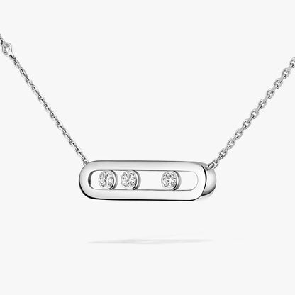 [AuraEcho] Baby Move Gold Diamond Necklace