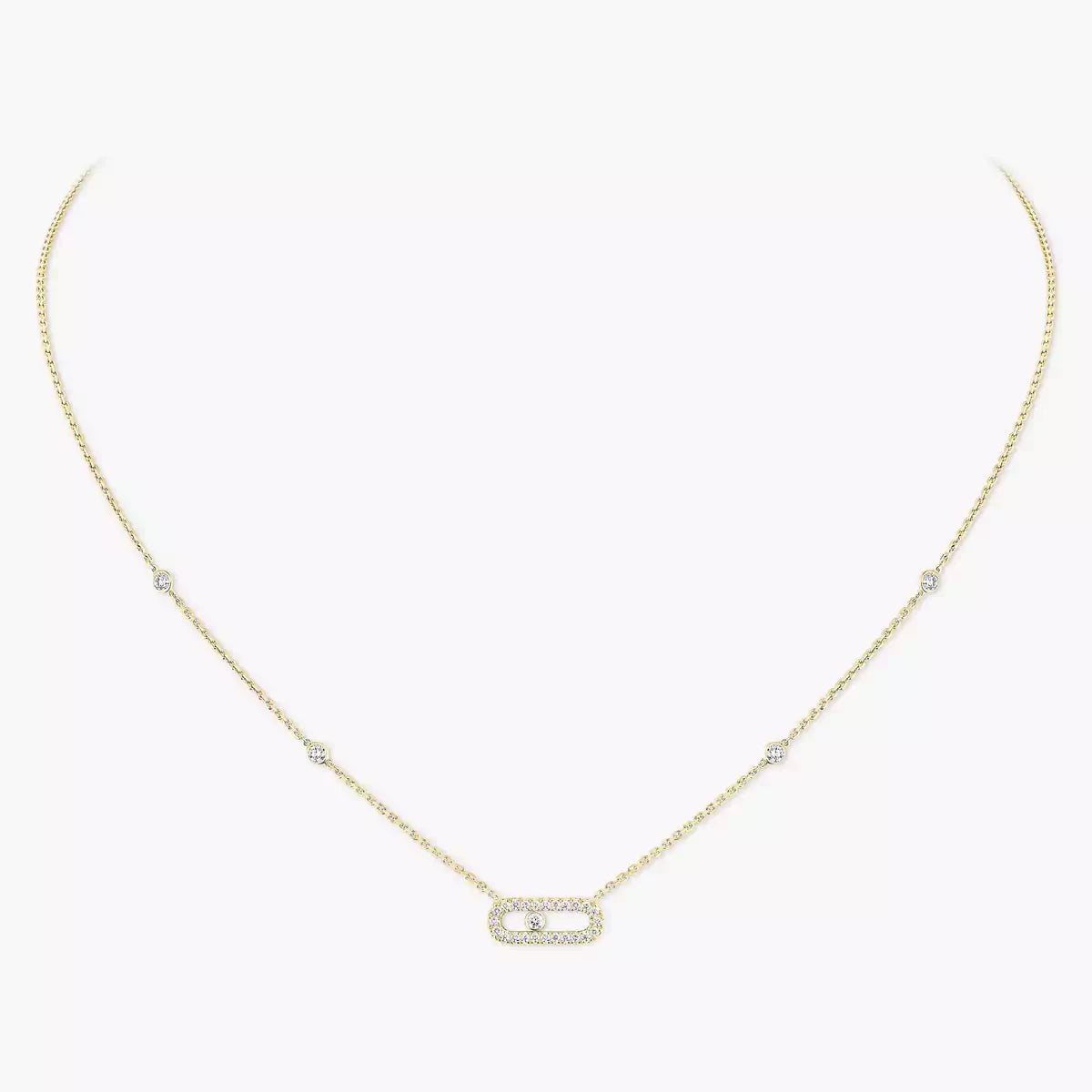 [AuraEcho]Diamond Necklace Move Uno