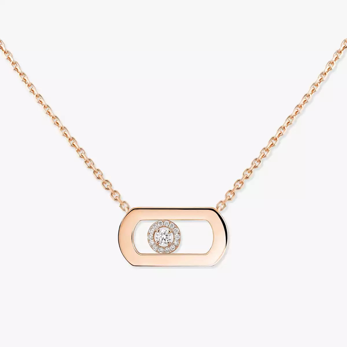 [AuraEcho]So Move Diamond Necklace in Gold
