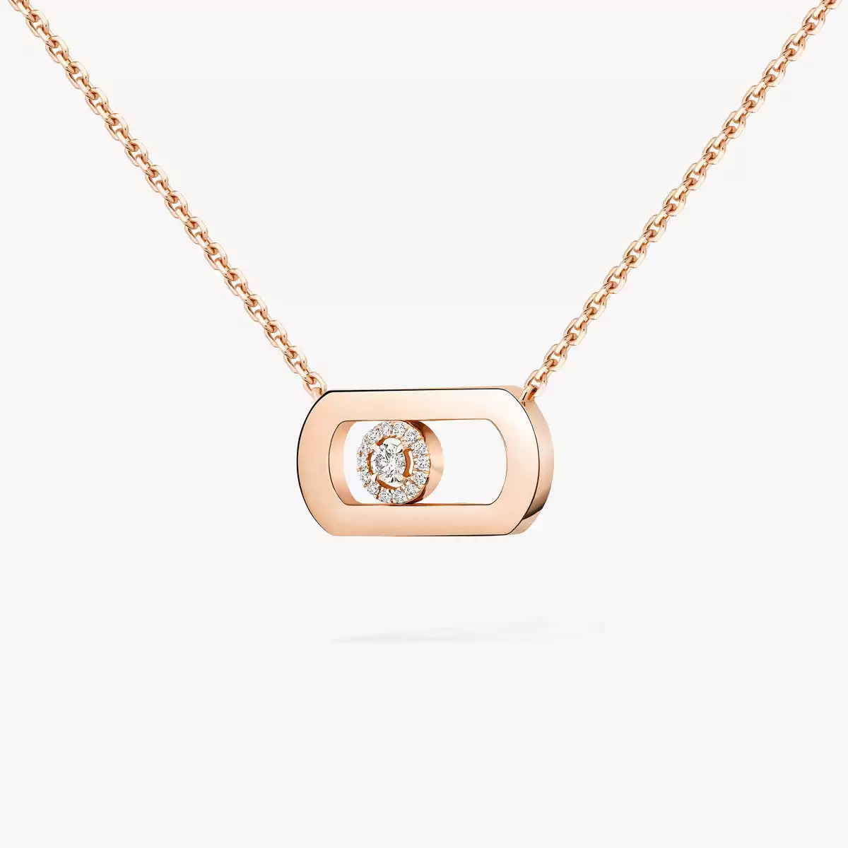 [AuraEcho]So Move Diamond Necklace in Gold
