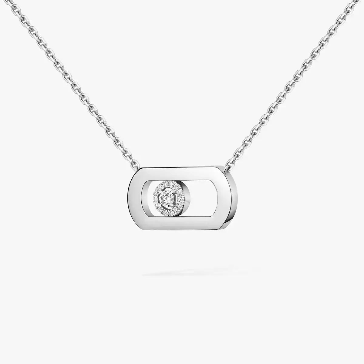 [AuraEcho]So Move Diamond Necklace in Gold