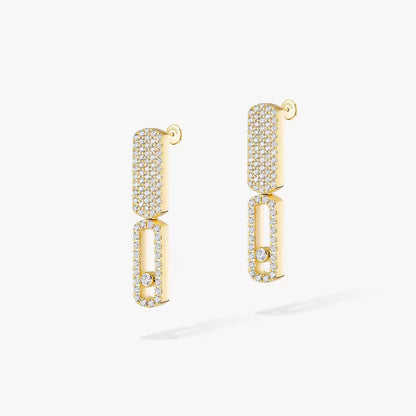 [AuraEcho]Imperial Move SM Diamond Earrings
