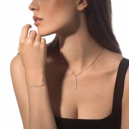[AuraEcho]Diamond Thin Bangle 0.15ct My Twin Toi & Moi
