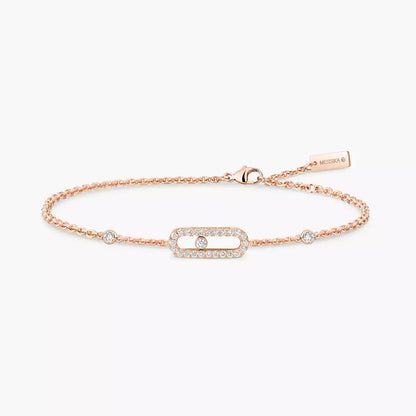 [AuraEcho]Move Uno Diamond Bracelet