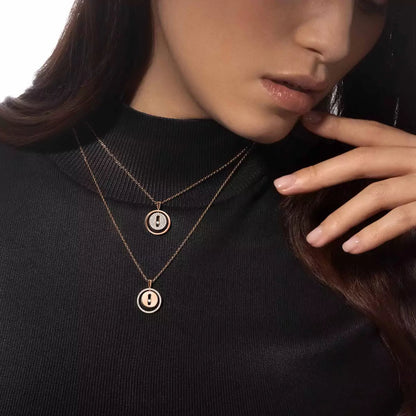 [AuraEcho] Lucky Move Diamond Necklace