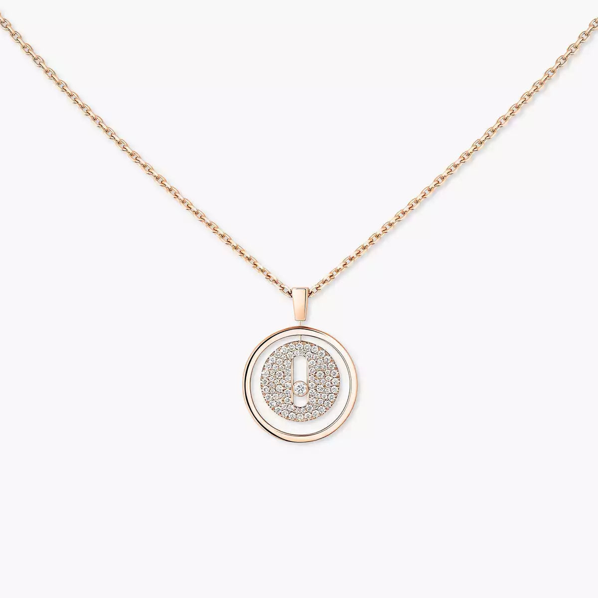 [AuraEcho] Lucky Move Diamond Necklace
