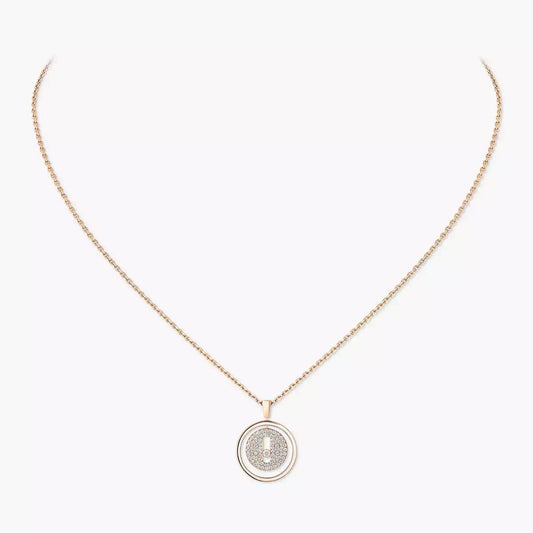 [AuraEcho] Lucky Move Diamond Necklace