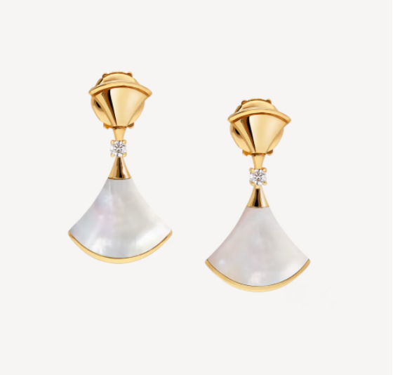 [AuraEcho]DREAM MOP 1 DIAMOND EARRINGS