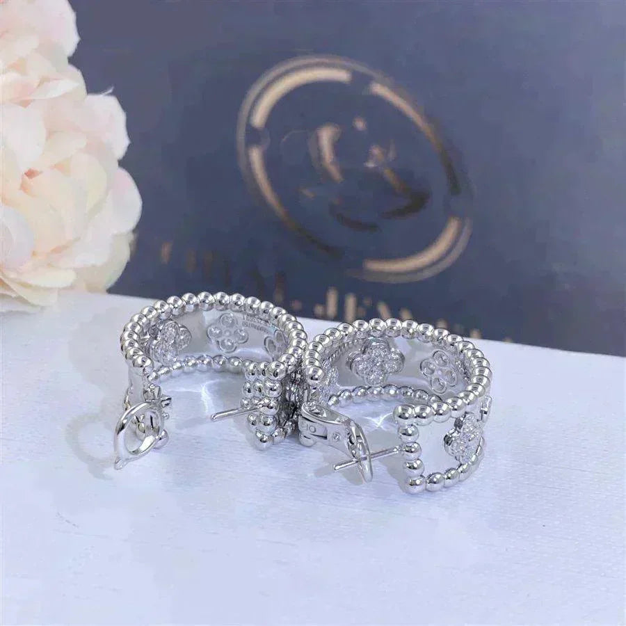 [AuraEcho]PERLEE DIAMOND EARRINGS